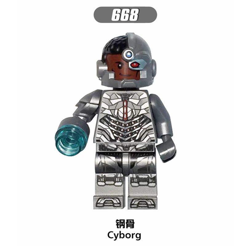 DC Süper Kahramanlar Minifigures Batman Superman Aquaman Wonder Woman Justice League Yapı Taşları Oyuncaklar