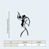 Tango Dance Metal Wall Art Romantic Couple Sculpture Mural Home Decor Gift