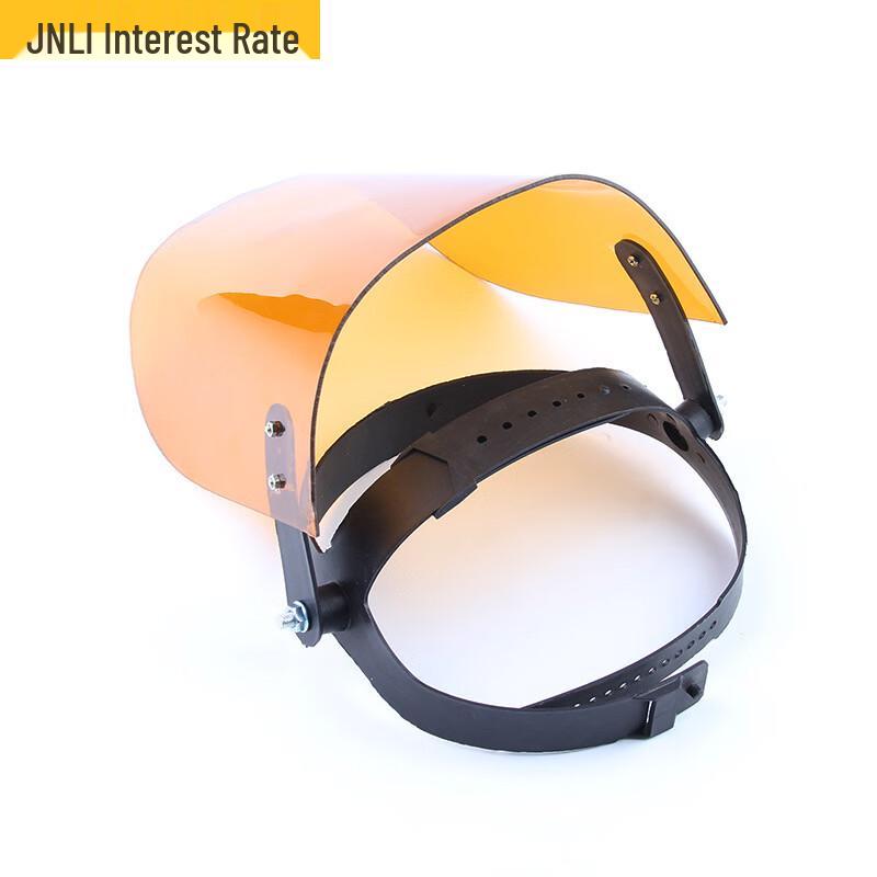 Durable Head-Mounted Anti-Splash Welding Face Shield CN plug (adapter included)