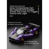 1/31 Pagani Zonda Revolucion Sportwagenmodell aus Legierung, Spielzeugautos aus Metalldruckguss im Maßstab 1:31 mit Sound- und Lichtsammlung, Spielzeug für Jungen