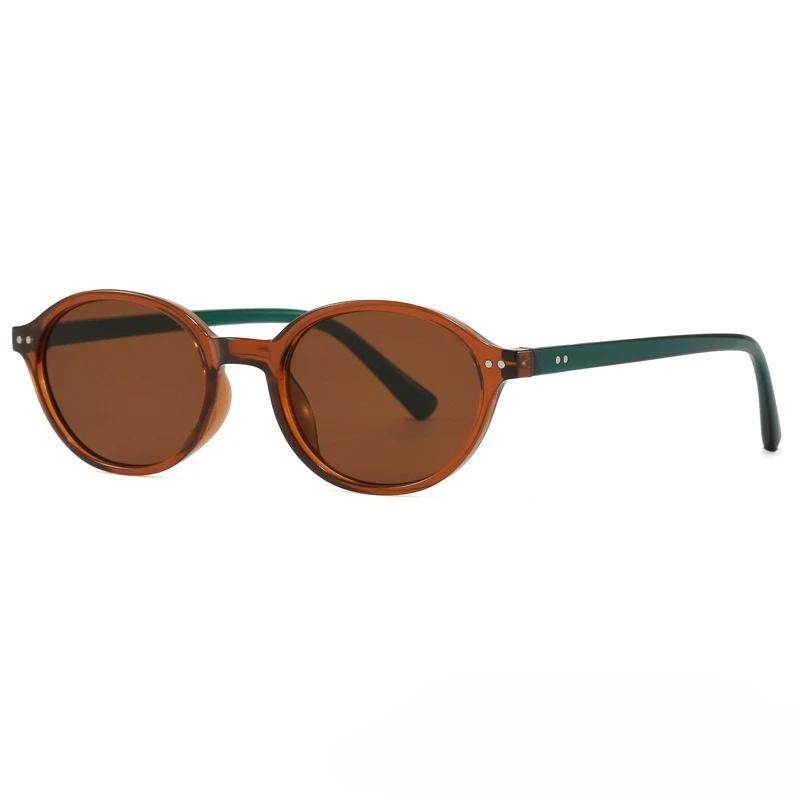 Women's New Oval Frame Retro Sunglasses Fashion Classic UV Protection Sunglasses Men Women Fashion Trend UV400 Sun Glasses