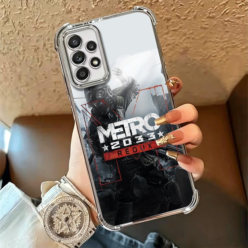 Metro 2033 Soft Phone Case For Samsung A17 A27 A07 A37 A57 A16 A56 A15 A55 A14 A54 A13 A53 A26 A36 A25 A35 A24 A34 A23 A33
