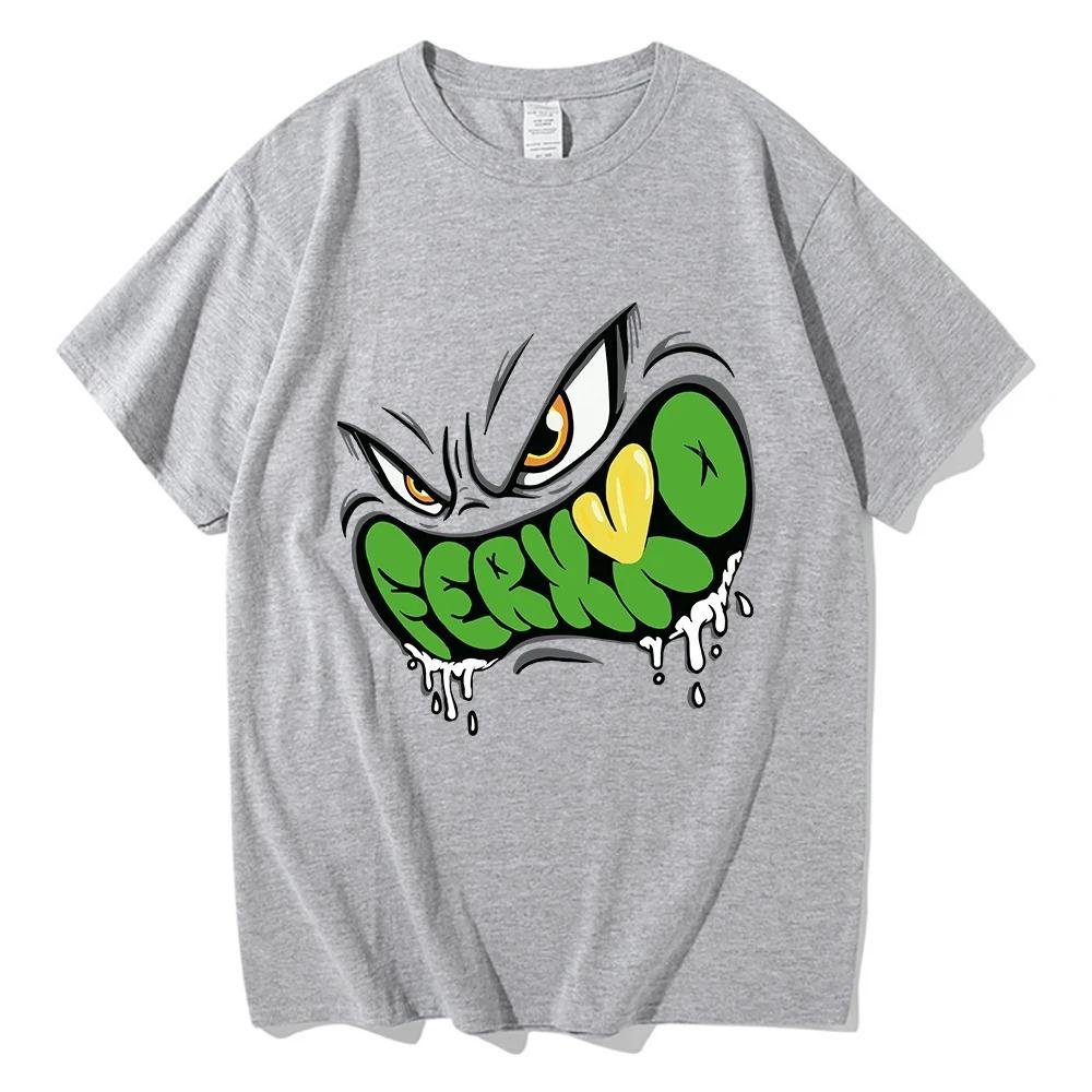 FerxxoCalipsis Tour T Shirt Fashion Men Aesthetic Funny Feid Ferxxo Sixdo T-Shirt Unisex Hip Hop Short Sleeves Plus Size Loose