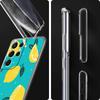 Mediterranean Lemon Phone Case For Samsung Galaxy S22 5G S20 Ultra S21 FE 5G S10E S9 S8 S10 Plus Note 20 10 Clear Silicone Cover