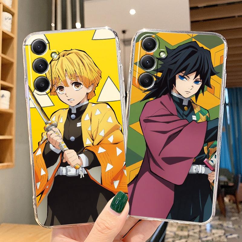 Anime Cartoon Wzór Miękki Przezroczysty Silikonowy Etui Do Samsung A55 M35 S24 Xiaomi Redmi Note 13 Poco C65 iPhone Aparat Wstrząsoodporny Ochronny Pokrowiec