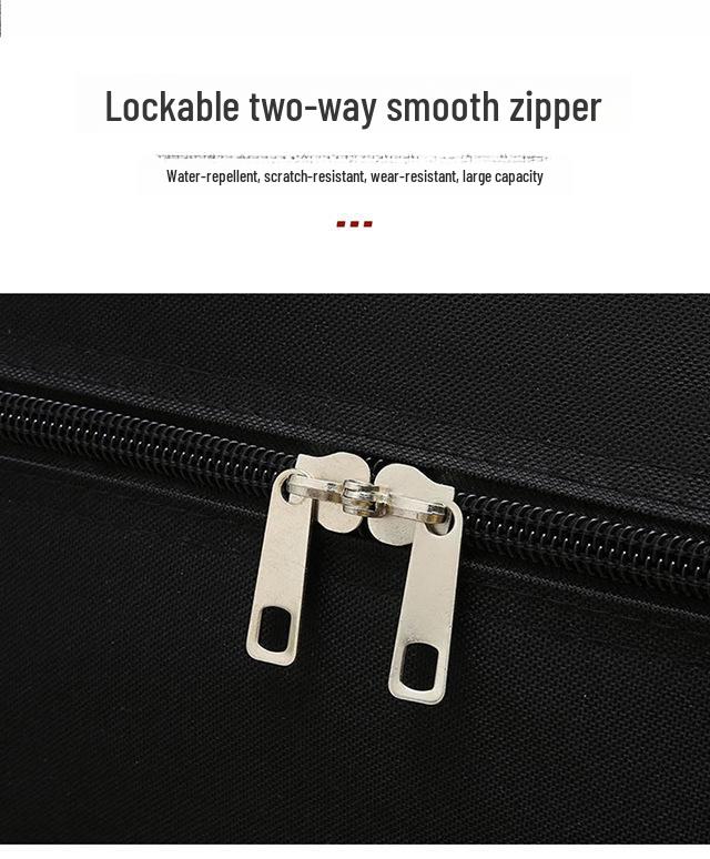 Bolsa de viagem dobrável de tecido Oxford xadrez de grande capacidade com rodas