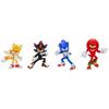 Sonic the Movie 3: Sonic & Shadow TOKYO MISSION Jakks Pacific 5-inch Action Figure 4-Pack (Sonic & Tails & Knuckles & Shadow) Movie 3 Game Tokyo Missi