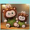 Hat Bear Creative And Strap Pants Cartoon Plush Doll Pillow For Gift
