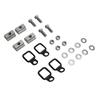 Deck Rails Cleat T Slot Nuts Bed Metal Threaded Tie Down Anchors Rings for Truck Pickup