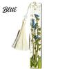 Scrapbook Bookmark Real Flower Resin Bookmark 12 Months Dried Page Marker