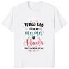 I Have Two Titles Mom and Grandma Man Women Printed T Shirt Funny Spanish Mothers Day Gift Fashion Unisex Casual Soft Tshirt