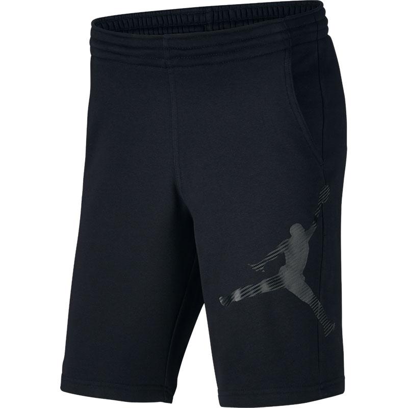 Jordan Logo Solid Color Moisture Wicking Comfortable Sports Shorts Men shorts Black 884281-010