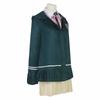 Projectile on broken cosplay costumes female green, uniform school uniform animation costumes