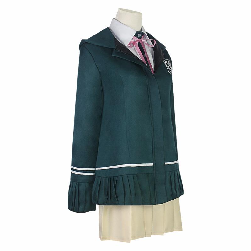 Projectile on broken cosplay costumes female green, uniform school uniform animation costumes