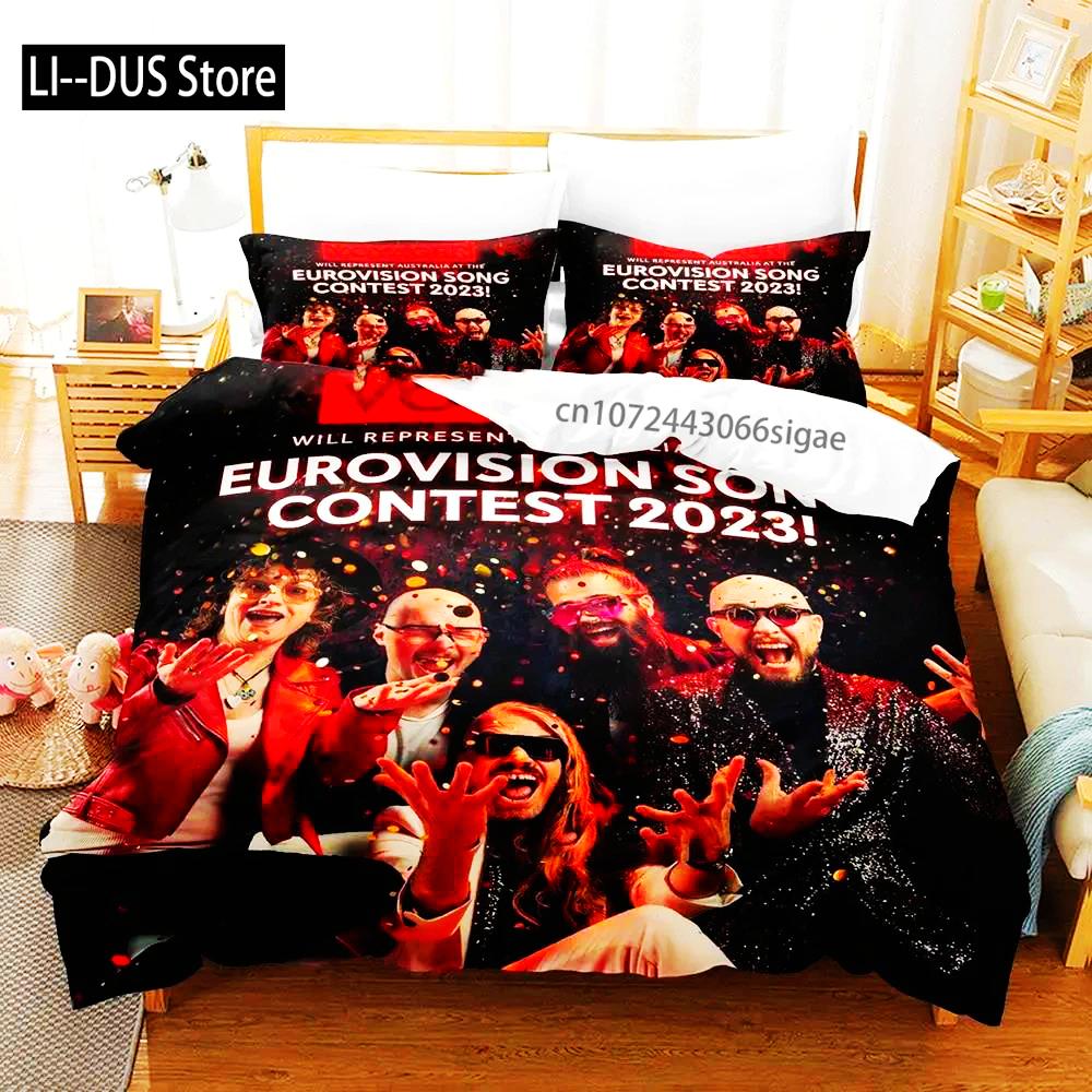 3 Pieces Adult Boys Bedroom Bedding Set Cartoon Anime Hip Hop Style Duvet Cover Set 2024 Quilt Cover Pillowcase