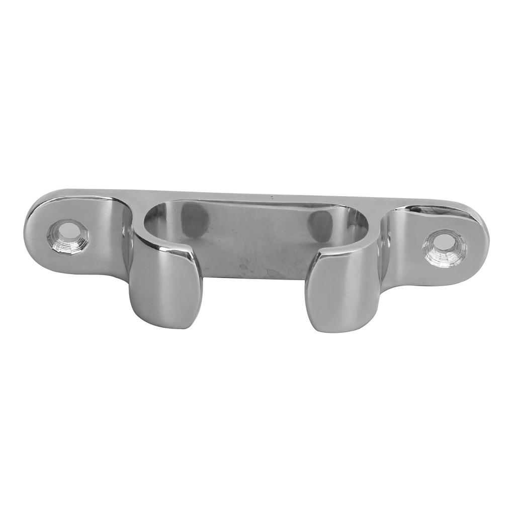 100mm Mooring Cleat Stainless Steel 316 for Ship Yacht Horn Cable Marine Hardware Assembly