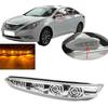 1pcs Front Left/Right Amber Car LED Side Mirror Turn Signal Light 876133S000 876233S0000 For Hyundai Hybrid Sonata i45 2011-2014