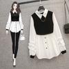 Oversize Women Blouses Shirts Spring Autumn Long Sleeve Fashion Streetwear Korean Single Breasted Blouses
