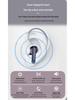 AI-Powered In-Ear Wireless Sports Noise Cancelling Headphones with Digital Display & Long Battery Life
