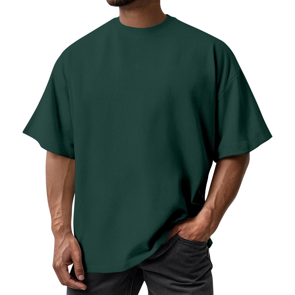 Herr sommarfärg kvalitet T-shirt kortärmad design tredimensionell topp