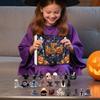 2026 Advent Calendar Halloween Surprise Gifts Box Scary Resin Dolls Ornaments 24 Days Countdown Calendars For Party Decorations