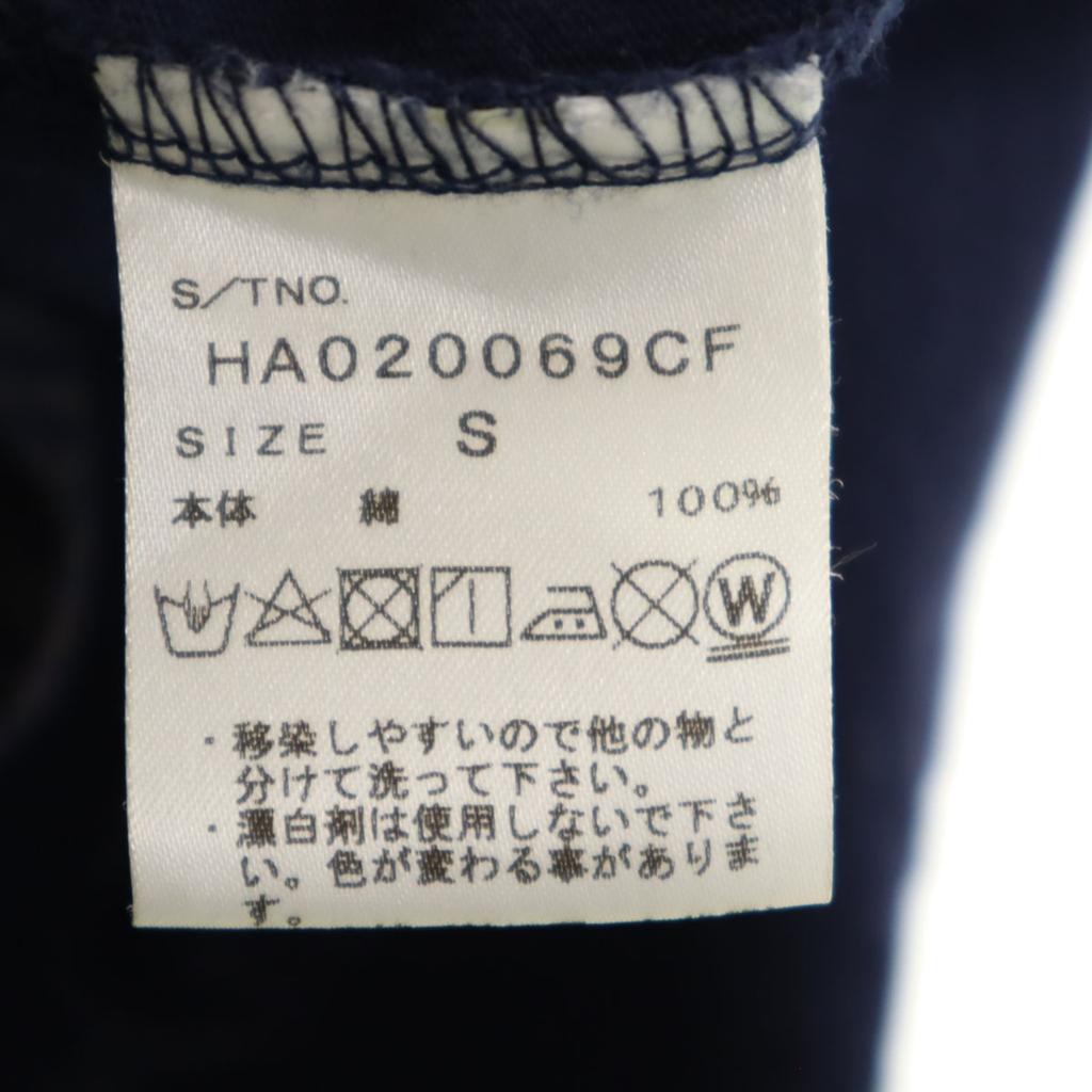 HARE Overall Handle Short Sleeve T-shirt S Navy System Men's Used