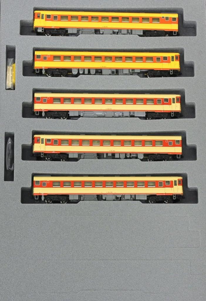 KATO N Gauge Kiha 58 Series Express Set Model Railway Diesel Car Non-air-conditioned "Zao" 5-car 10-1532