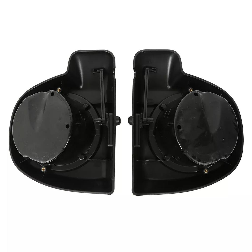 Motorcycle 6.5" Lower Vented Fairing Speaker Pods Box Grills For Harley Touring Road Street Glide 2014-2024