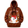 Unisex Long Sleeve Pet Dog Pocket Sweatshirt Hoodie Loose Casual Warm Pullover