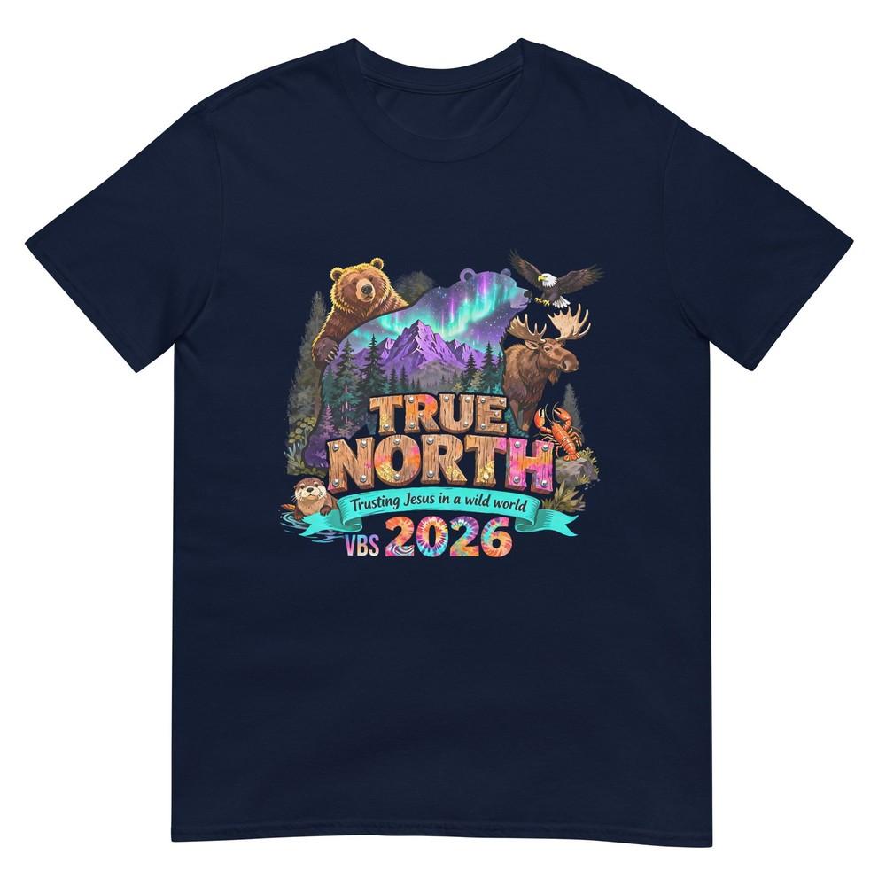 True North Trusting Jesus In A Wild World Vbs 2026 Church TShirt S