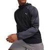 Puma Color Block Logo Hooded Zip-Up Long Sleeve Jacket Men Jackets Black 524510-01