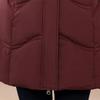 Middle Age Winter Long Coat Female Plus Size Parkas Hooded Elegant Thick Warm Woman Jackets