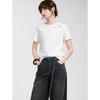 Women's French Style Hollow-Out Short Sleeve T-Shirt