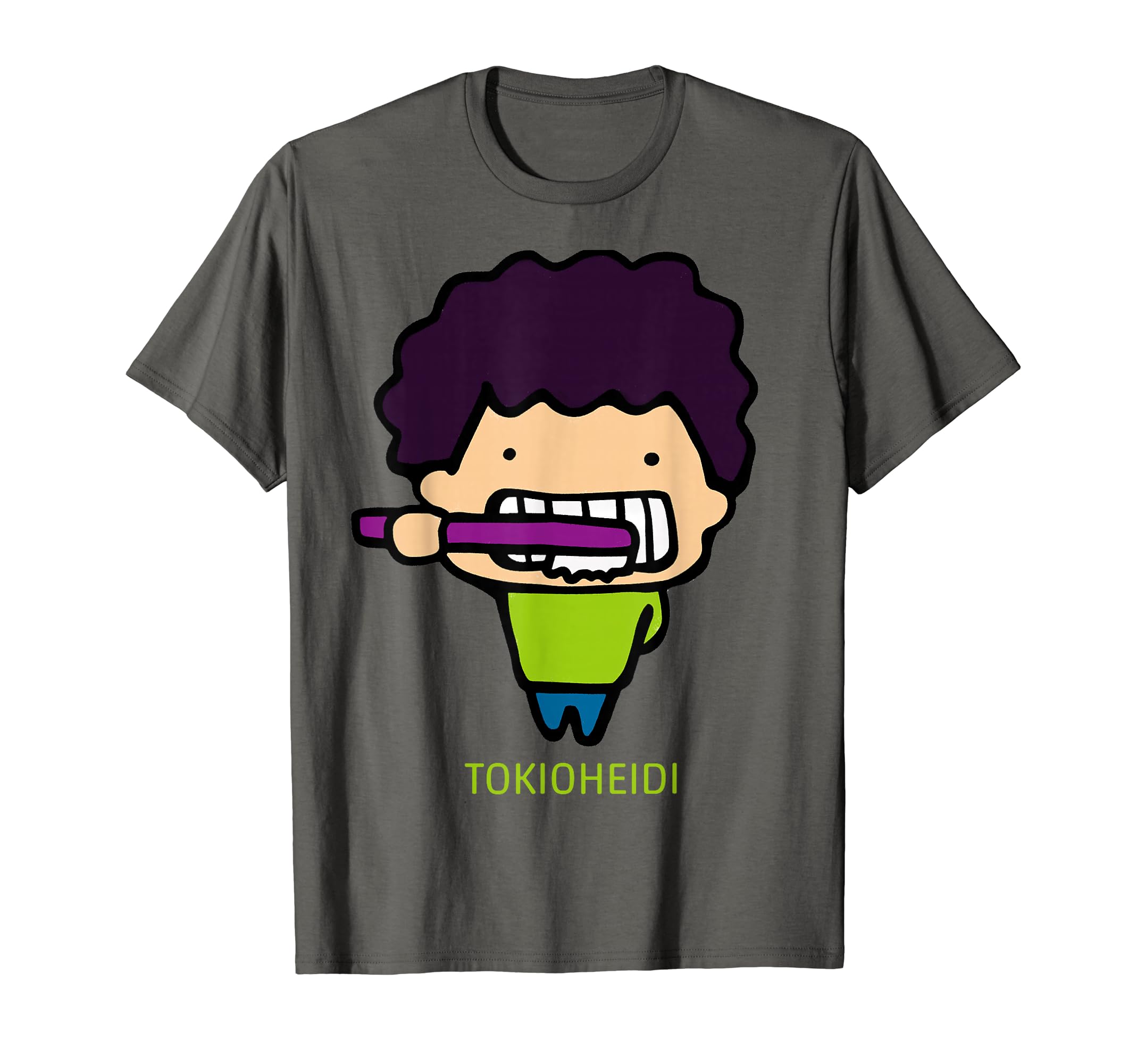 

Tokyo Heidi Toothbrush Toothbrush Song T-shirt чёрный