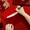 Large Red Wedding Gift Envelope - New Style Happy Packet for Money 