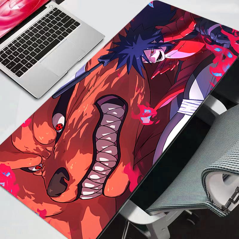 Naruto Mouse pad Computer Laptop Anime Keyboard Mouse Mat Large Mousepad Keyboards Gamers Decoracion Desk Mat durable
