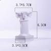 Miniature Roman Pillar Statue Pedestal Stand Candle Holder Greek Column Sculpture Figurine for
