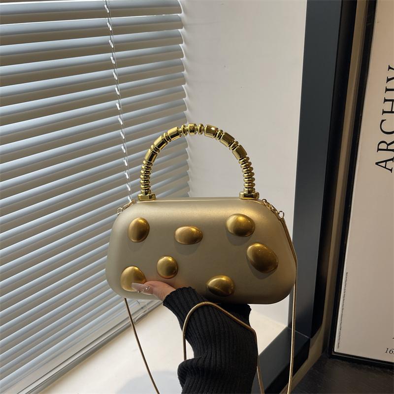 Women's Evening Bag Fashion Luxury Designer Clutch WeddingParty Women Chain Crossbody Bag Solid Color Large Capacity ShoulderBag