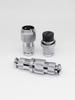GX25 GX30 2 3 4 5 6 7 8 10 12 Pins DF25 DF30 Male&Female WaterProof Aviation Plug Socket Connector 25mm Round Squre