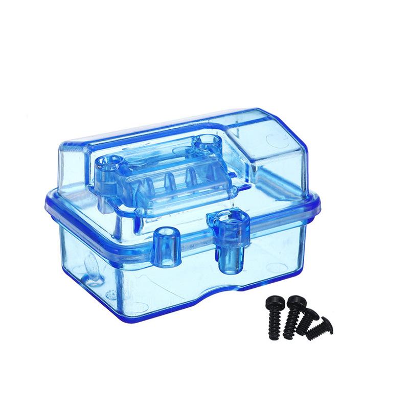 

Герметична прозора водонепроникна коробка приймача Модель автозапчастин RC Diagonal Scx10 D90 1set