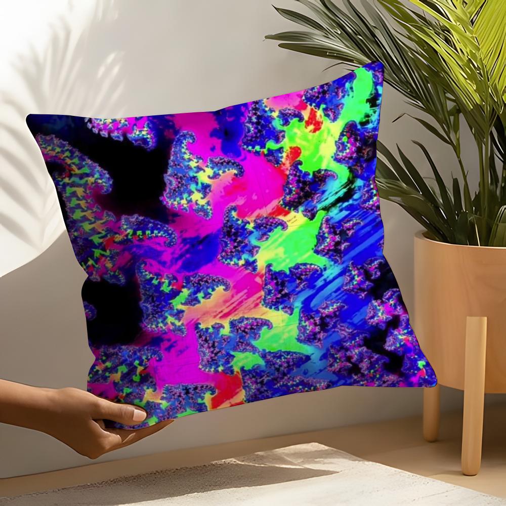 Cool Nneon core Pillow Case Home Living Room Decoration Linen Pillow Cases Cushion Cover