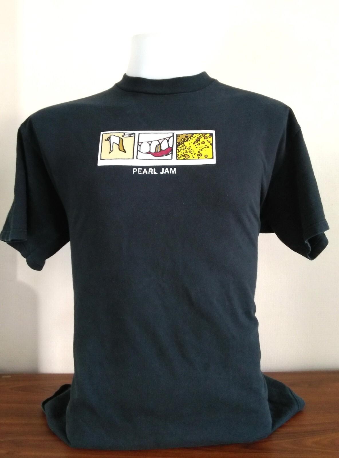 PEARL JAM 1996 TOUR SHIRT black color Unisex T-Shirt XXXL