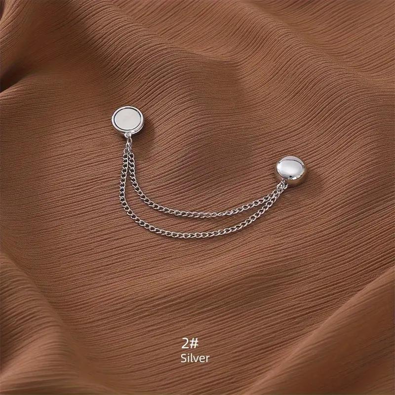 Multi-purpose Magnetic Clasp Set for Scarves, Shawls and Headscarves