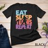 Eat Sleep Tennis Repeat - Tennis Unisex T-shirt
