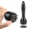 Stainless Steel Ultra Needle Blade Tenderizer for Tenderizing Steak Black