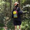 Color Matching Contrasting Color Picnic Mountaineering Bag Niche Design Sense Backpack Outdoor Hiking Backpack Student Small Schoolbag