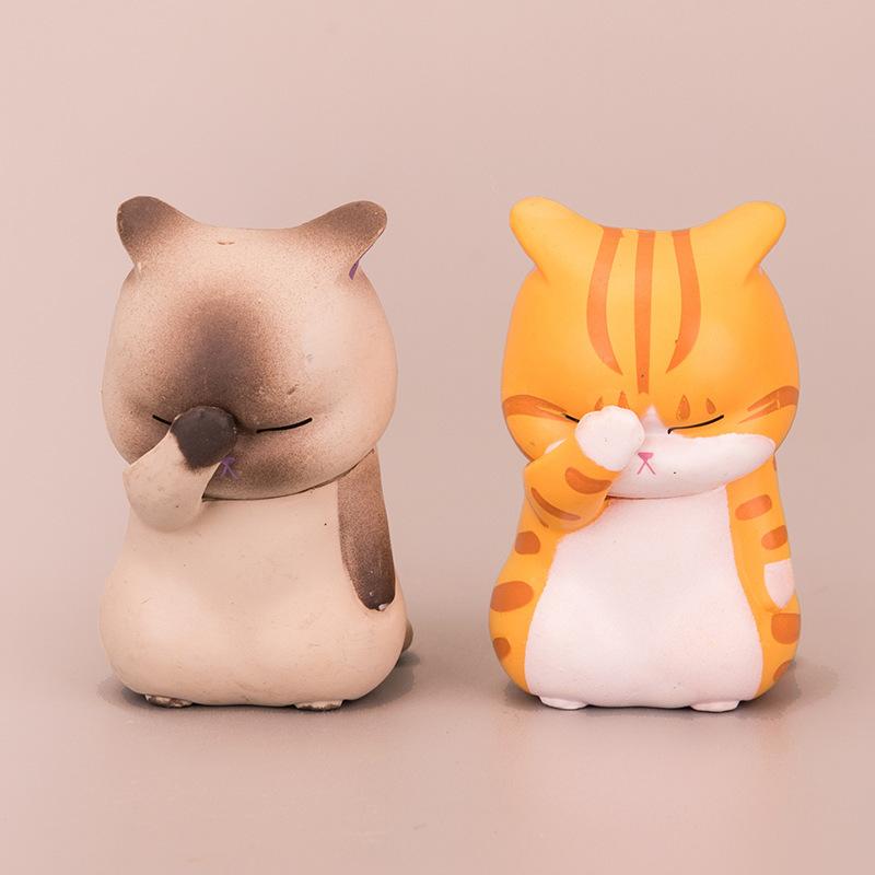 Cartoon Cat Money Lucky Charm for Car Dashboard or Home Decoration fairy  home decoration accessories
