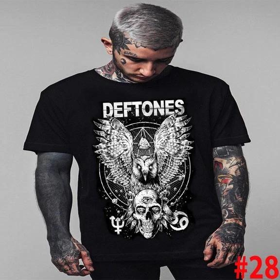 DEFTONES OWL PROGRESSIVE METAL ROCK T-Shirt Men s SIZES XXXL