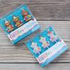 Cartoon 3 Bear Birthday Candles HBD Brown Cute Party Hat Bear Children's Cake Candle Decoration