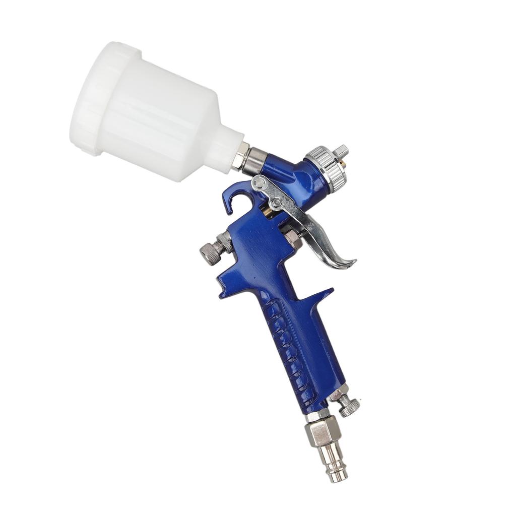 Air Spray Gun HVLP Gravity Feed Pneumatic Paint Sprayer Spraying Tool for Wood Metal Plastic